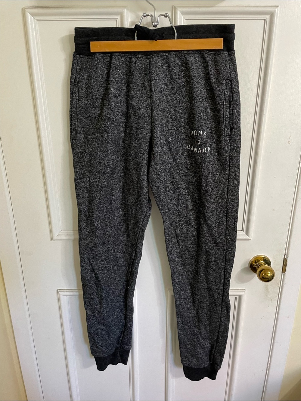 Nice Home Is Canada Peace Collective Jogger Pants size Medium